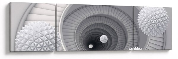 Obraz 3D abstrakce (170x50 cm)