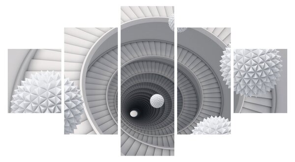 Obraz 3D abstrakce (125x70 cm)
