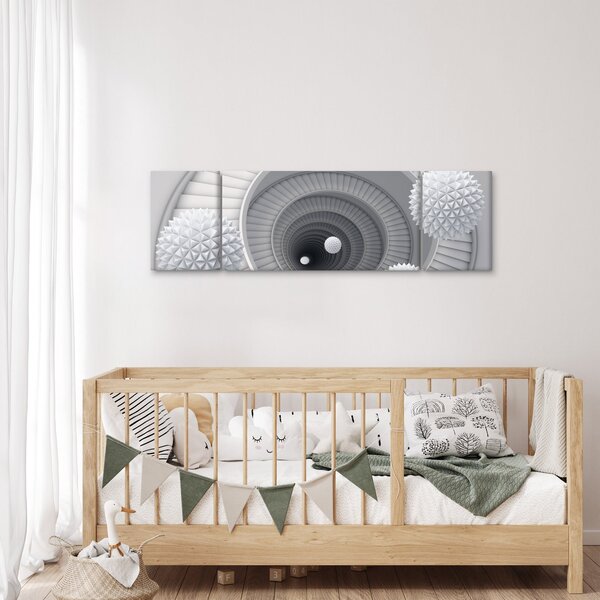 Obraz 3D abstrakce (170x50 cm)
