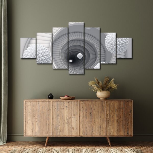 Obraz 3D abstrakce (210x100 cm)