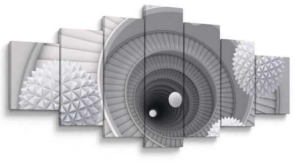 Obraz 3D abstrakce (210x100 cm)