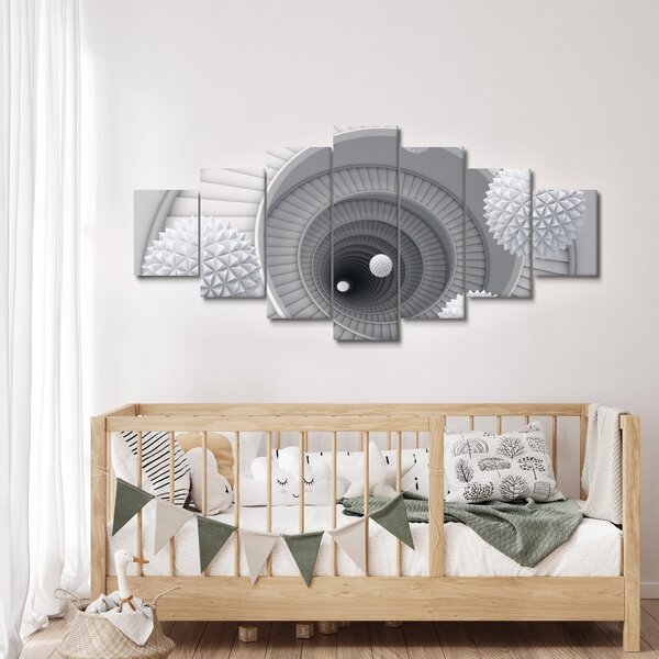 Obraz 3D abstrakce (210x100 cm)