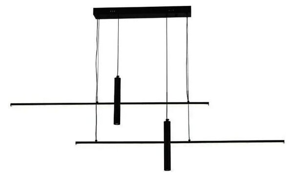 LED Stmívatelný lustr na lanku LED/70W/230V 3000-6500K + dálkové ovládání