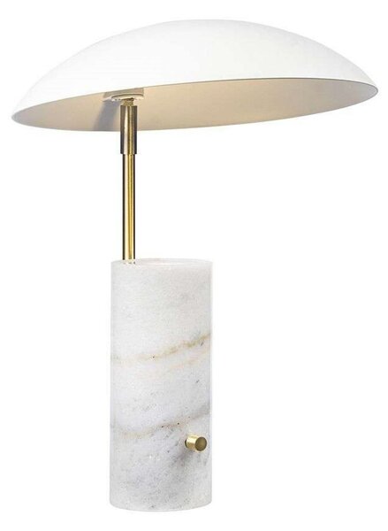 Stolní lampa DFTP by Nordlux, Mademoiselles, Bílá, Obývací pokoj, Kámen, Design