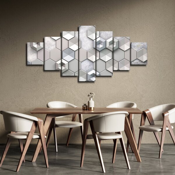 Obraz 3D abstrakce (210x100 cm)