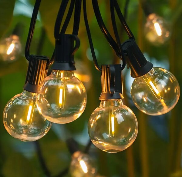 JAKS Zahradní světelný řetěz 36 LED 20 m