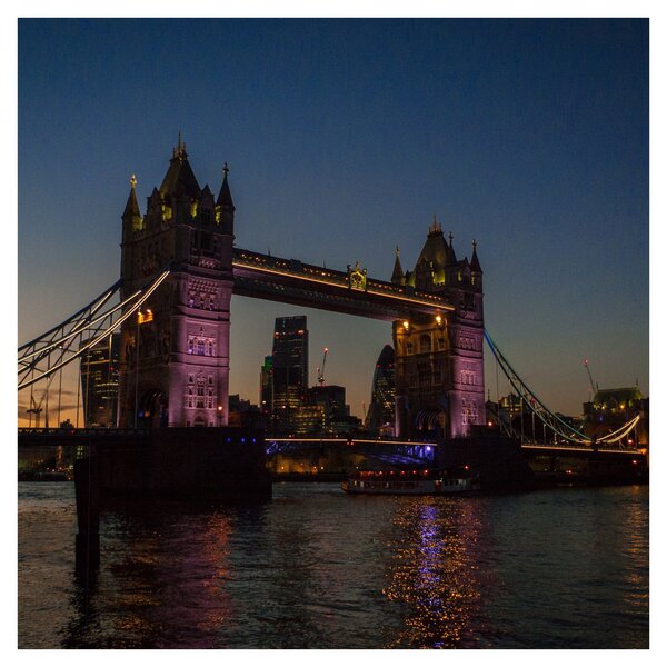 Obraz - Tower bridge (30x30 cm)