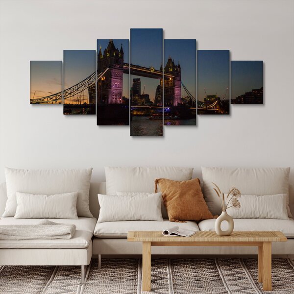 Obraz - Tower bridge (210x100 cm)