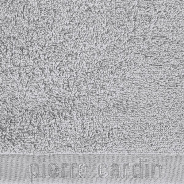 BAVLNĚNÝ RUČNÍK PIERRE CARDIN EVI 30X50 CM STŘÍBRNÁ