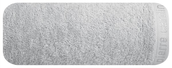 BAVLNĚNÝ RUČNÍK PIERRE CARDIN EVI SADA 3KS 30X50 CM, 50X90 CM, 70X140 CM STŘÍBRNÁ