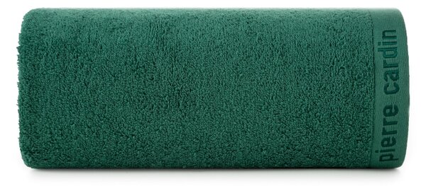 BAVLNĚNÝ RUČNÍK PIERRE CARDIN EVI 30X50 CM TMAVĚZELENÁ