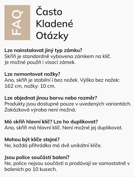 Šatní skříň BOZP 10-dveřová šedá / dub sonoma: Eco Design BARTEK 1360 x 1720 x 450 mm