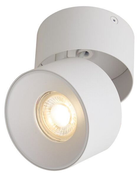 Moderní přisazené bodové svítidlo bílé GU10 50 mm naklápěcí - Echo