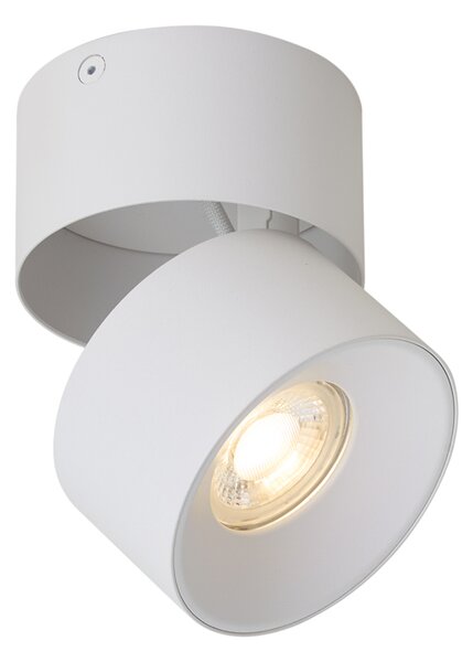 Moderní přisazené bodové svítidlo bílé GU10 50 mm naklápěcí - Echo