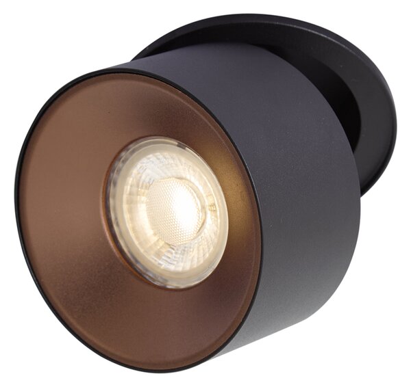 Moderní vestavné bodové svítidlo černé GU10 50mm - Echo