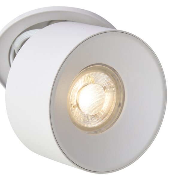 Moderní vestavné bodové svítidlo bílé GU10 50mm - Echo