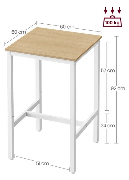 Barový stůl LBT025W09