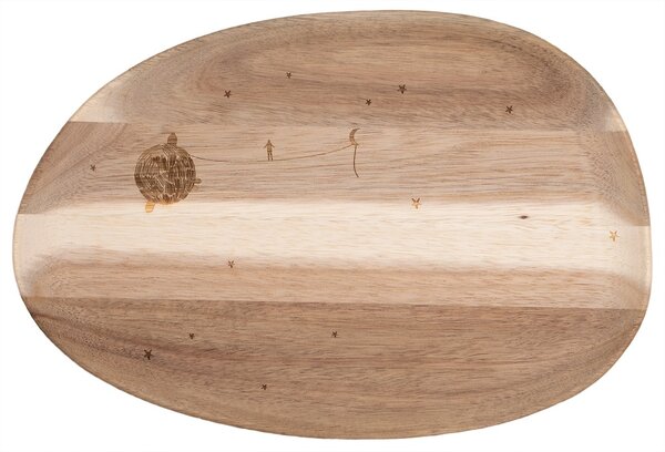 Räder Dřevěný tác s gravírováním