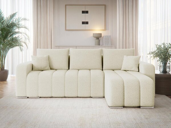 Rohová sedačka s funkcí spaní Wiator Boucle, Dostupné potahy: Lambi 08 5903211482342