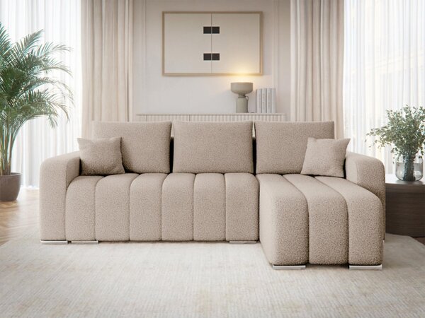 Rohová sedačka s funkcí spaní Wiator Boucle, Dostupné potahy: Lambi 08 5903211482342