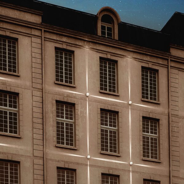 Artemide designová venkovní nástěnná svítidla Effetto Square 1 Beam