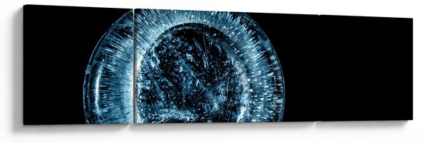 Obraz ledové kapky (170x50 cm)