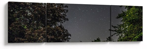 Obraz noční oblohy (170x50 cm)