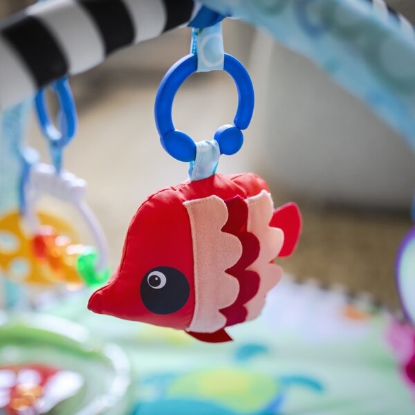Baby Einstein - Dětská hrací deka s vodní podložkou 2v1 SEA FLOOR EXPLORERS
