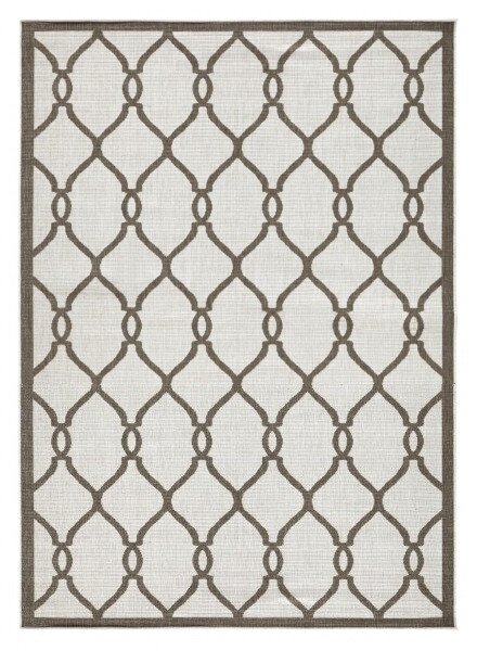 Kusový koberec Twin-Wendeteppiche 103122 braun creme Rozměry koberců: 80x350 (na výběr více variant)