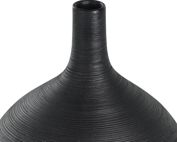 Eglo 421416 - Keramická váza SARYKSU 22x16 cm černá/zlatá