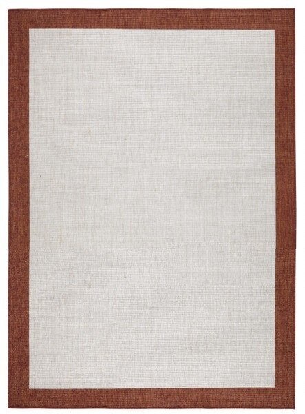NORTHRUGS - Hanse Home koberce Kusový koberec Twin-Wendeteppiche 103106 creme terra – na ven i na doma - 80x250 cm