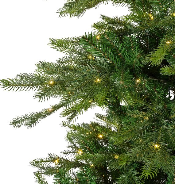 Umělý vánoční stromek Grandis 210 cm LED - 201 - 230 cm - Zelené stromky - 131 do 160cm