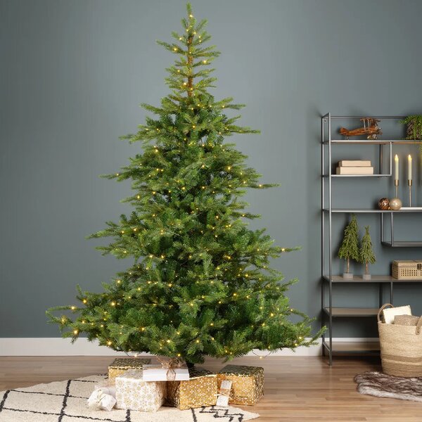 Umělý vánoční stromek Grandis 210 cm LED - 201 - 230 cm - Zelené stromky - 131 do 160cm