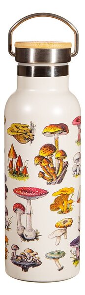 Krémová nerezová dětská lahev 500 ml Vintage Mushroom - Sass & Belle