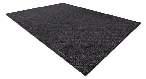 Šňůrkový koberec SIZAL TIMO 6272 outdoor černý