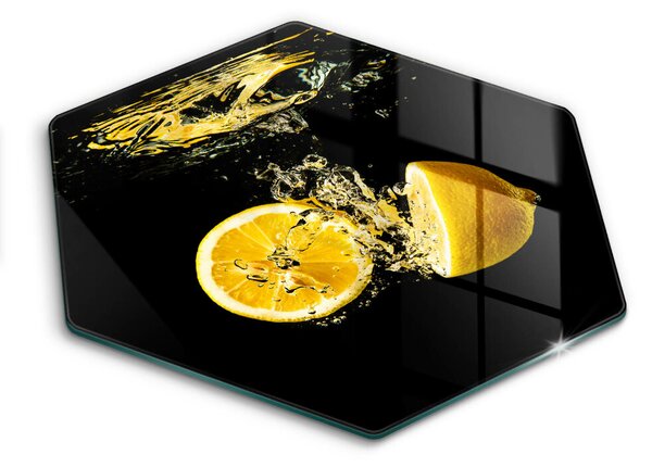 Skleněná krájecí deska Šťavnaté citronové ovoce