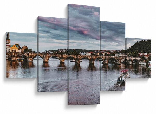 Obraz Karlova mostu (125x70 cm)