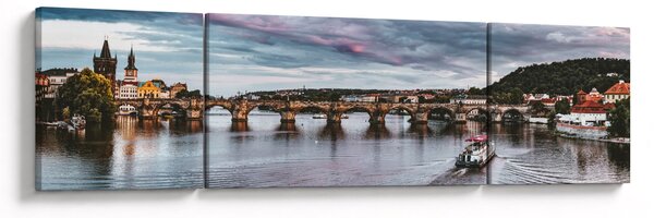 Obraz Karlova mostu (170x50 cm)