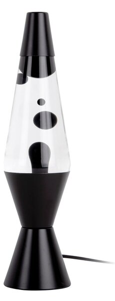 Černá stolní lampa (výška 37 cm) Glitter – Leitmotiv