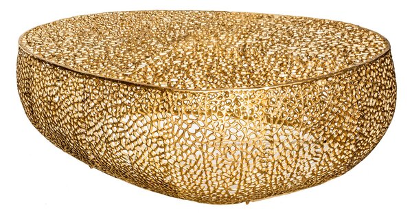 Konferenční stolek BREGENZ 120 cm - zlatá