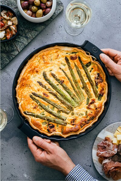 Forma na koláč (quiche) Peugeot 28 x 33 cm, průměr 28 cm