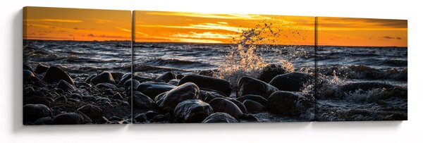 Obraz moře (170x50 cm)