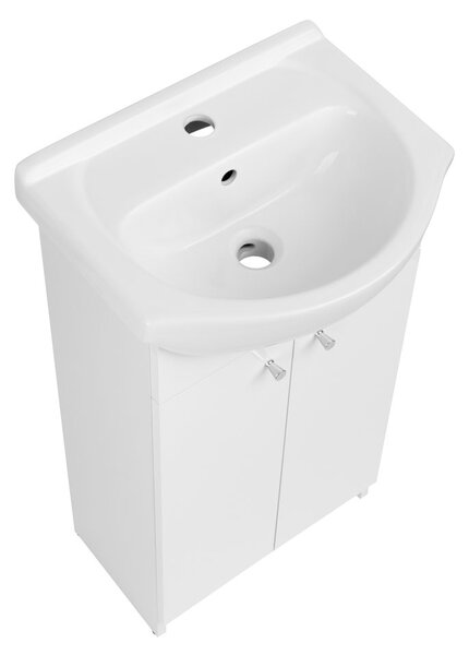 Comodo Koupelnová skříňka s keramickým umyvadlem Pikara W 45