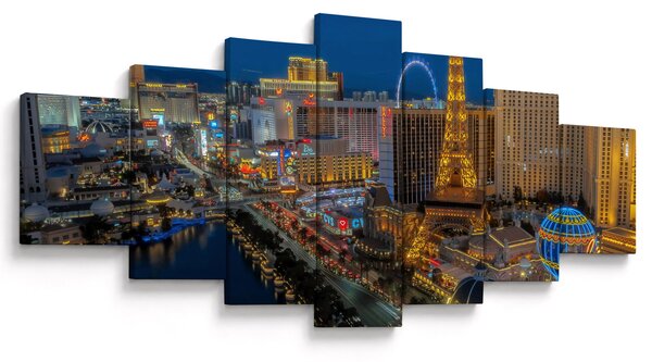 Obraz - Las Vegas (210x100 cm)