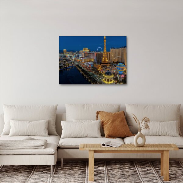 Obraz nočního Las Vegas (70x50 cm)