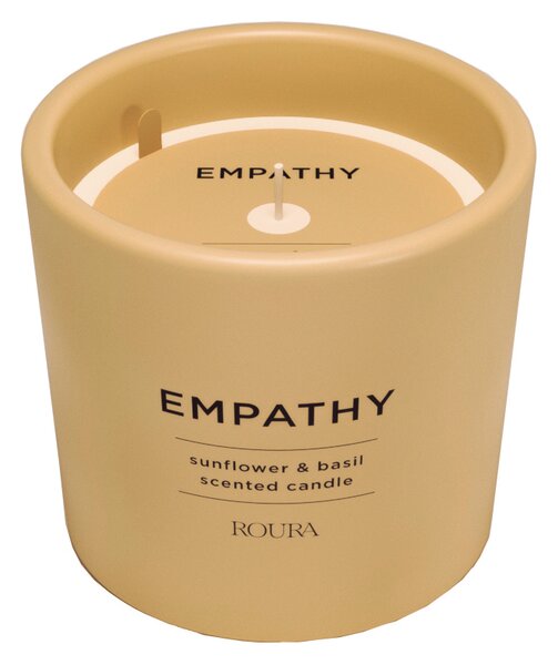 ROURA Empathy - Sunflower & Basil Vonná svíčka, 250 g