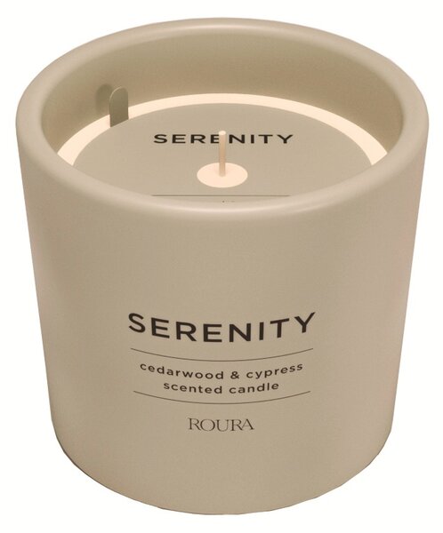 ROURA Serenity - Cedarwood & Cypress Vonná svíčka, 250 g