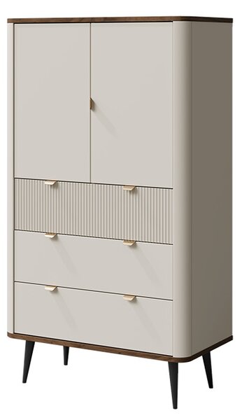 Komoda MARLY 6 Kombinace barev: kašmír/ořech