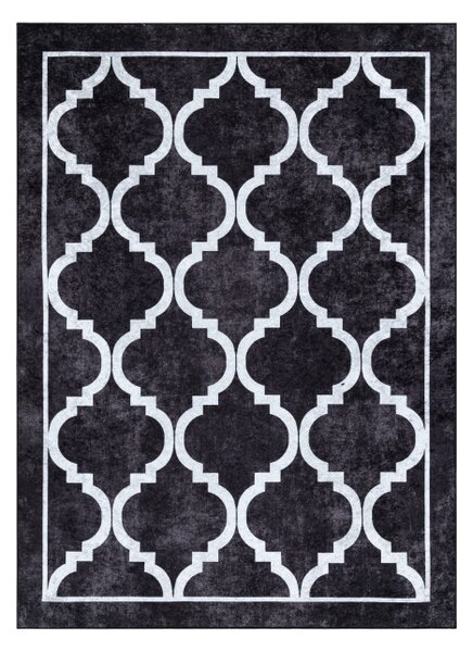 Koberec MIRO 51639.806 Trellis, černý