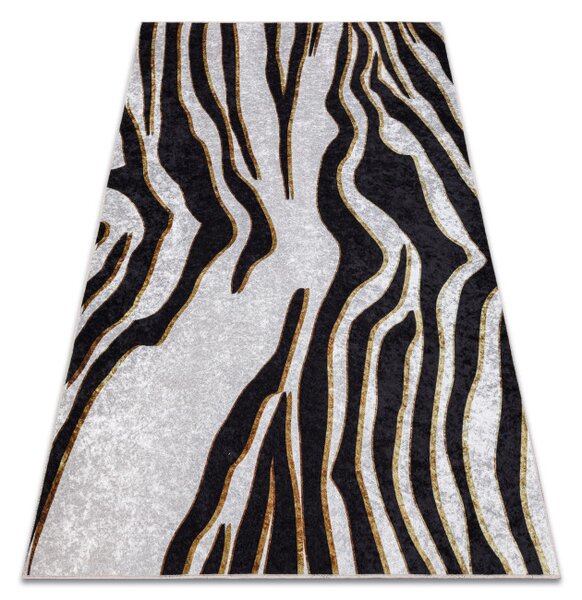 Koberec MIRO 52002.807 zebra, krémový / černý